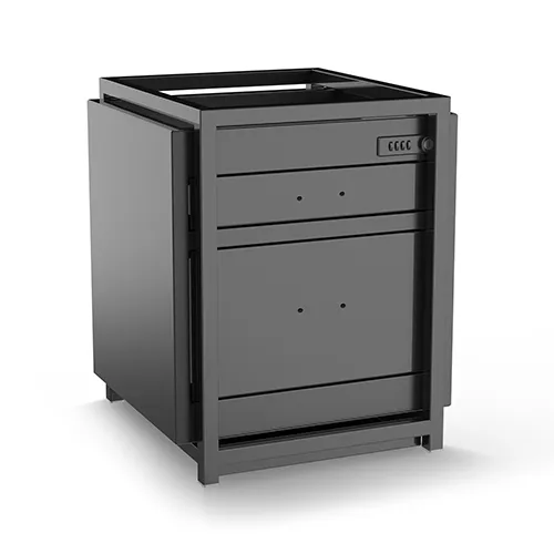 Lockable Metal Trolley